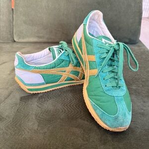 Onitsuka Tiger by Asics Women's Green Sneakers